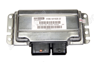 Контроллер М74 11186-1411020-22 (Гранта 1.6L 8кл.) E-GAS, без АБС (Итэлма) в старом корпусе