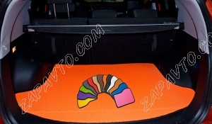 Коврик багажника Калина универсал 2004- EVA