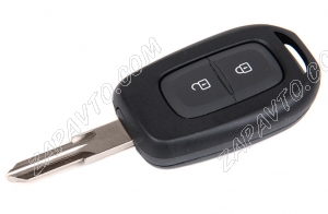 Ключ замка зажигания Renault HITAG 3 PCF 7961 (2 кнопки)