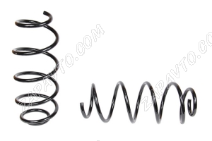 Пружины передних стоек 1119, 2170, 2190 ТЕХНО РЕССОР (стандарт, черные) 2шт