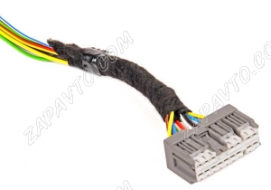 Разъем 16-pin 14 проводов для подрулевого переключателя света Веста 6098-6958 серый