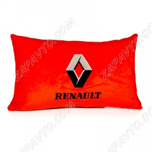 Подушка декоративная RENAULT (красная)