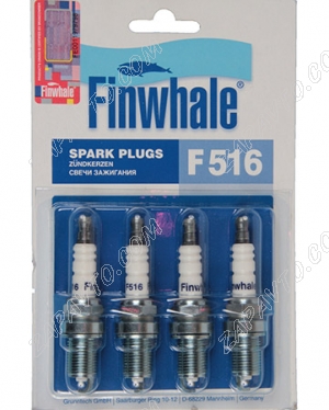 Свеча зажигания Finwhale F 516 инжектор 16кл