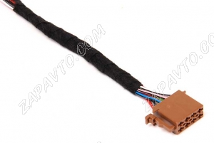 Разъем 8-pin 8 проводов Веста 962191-1 к радиоаппаратуре (динамики) коричневый TE Connectivity