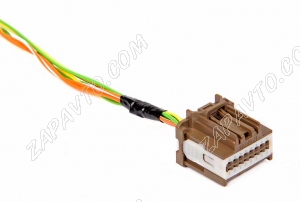 Разъем 16 pin 6 проводов Веста 34729-0162 MOLEX коричневый