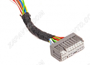 Разъем 16-pin 14 проводов для подрулевого переключателя света Веста 6098-6958 серый