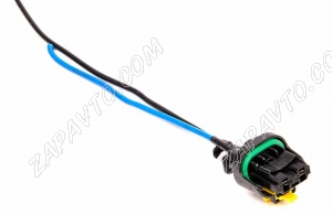 Разъем 2-pin 2 провода Веста 1544317-1 для резистора отопителя черный TE Connectivity