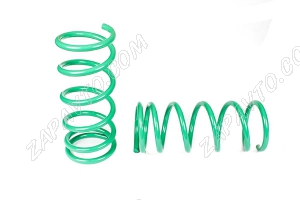 Пружины передней подвески 2101 ТЕХНО РЕССОР (драйв, зеленые -70мм) 2шт