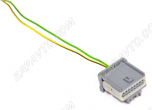 Разъем 16 pin 2 провода Веста 34729-0161 MOLEX серый