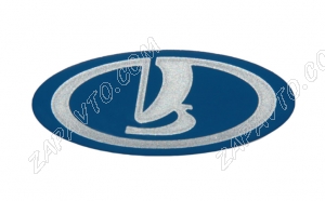 Эмблема на руль 1118 Калина (синяя маленькая)