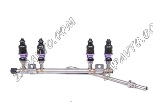 Рампа топливная 21101 АВТЭЛ в сборе с форсунками SIEMENS (1,6L) с/о