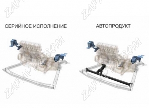 Поперечина передней подвески усиленная Веста DRIVE (с доп. опорой) АВТОПРОДУКТ