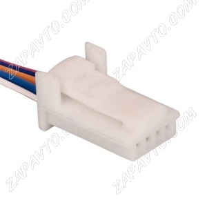 Разъем 4-pin 4 провода Веста, Ларгус, Рено 1473672-1 для плафона бардачка, дверей, USB розетки Китай