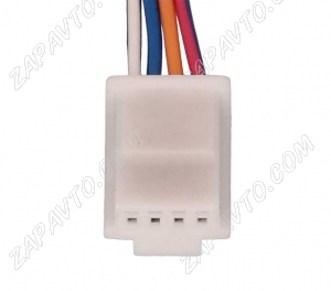 Разъем 4-pin 4 провода Веста, Ларгус, Рено 1473672-1 для плафона бардачка, дверей, USB розетки Китай