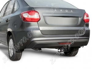 Фаркоп 2190 Гранта SE/LB/SW, Калина 2 SW (вкл. Кросс) шар А, 1100/75кг УРАЛ