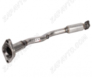 Вставка замены катализатора Nissan Qashqai 1.6L МКПП 2012 STINGER AUTO