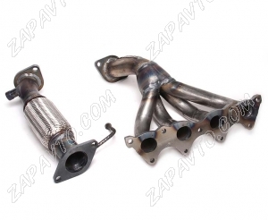 Паук 4-1 Kia Ceed 2 (1.4L-1.6L) нержавейка STINGER AUTO