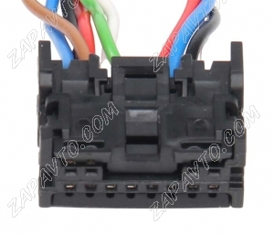 Разъем 12-pin 10 проводов 34824-0124 черный Molex
