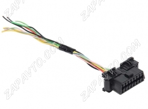Разъем 16-pin 8 проводов диагностический ЕВРО-3 OBD 2 Гранта FL