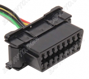 Разъем 16-pin 8 проводов диагностический ЕВРО-3 OBD 2 Гранта FL