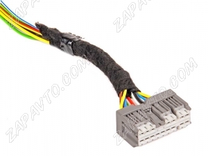 Разъем 16-pin 13 проводов для подрулевого переключателя света Веста 6098-6958 серый