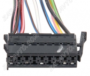 Разъем 18-pin 11 проводов 929504-6 для блока BCM Веста NG черный TE Connectivity