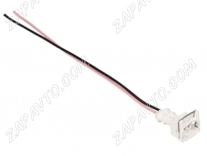 Разъем 2-pin 2 провода для датчика детонации, микроредуктора отопителя белый 282684-1 TE