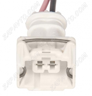 Разъем 2-pin 2 провода для датчика детонации, микроредуктора отопителя белый 282684-1 TE