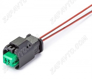 Разъем 2-pin 2 провода для выключателя открывания багажника Веста, Х рей, Гранта FL CARGEN