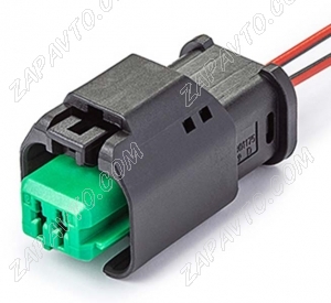 Разъем 2-pin 2 провода для выключателя открывания багажника Веста, Х рей, Гранта FL CARGEN