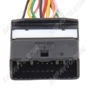 Разъем 24-pin 13 проводов Гранта, Веста, Ларгус черный, штыревой 1379681-1 TE Connectivity