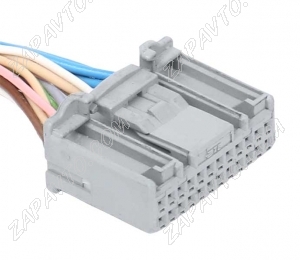 Разъем 24-pin 17 проводов Веста 1379668-2 TE Connectivity серый
