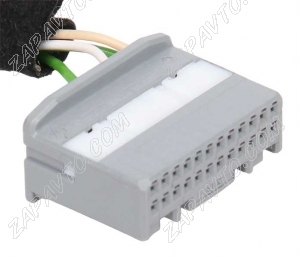Разъем 24-pin 4 провода Ларгус 1379668-2 TE Connectivity серый