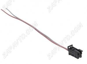Разъем 2-pin 2 провода 1-929080-5 черный TE Connectivity