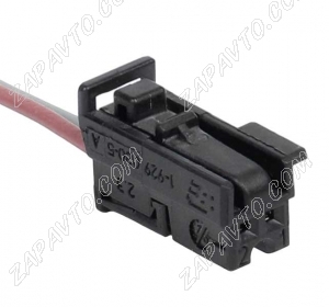 Разъем 2-pin 2 провода 1-929080-5 черный TE Connectivity