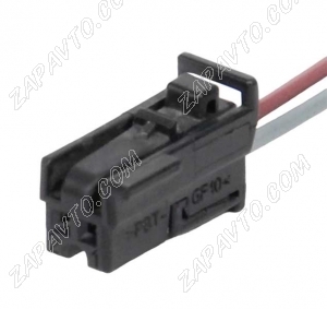 Разъем 2-pin 2 провода 1-929080-5 черный TE Connectivity