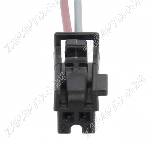 Разъем 2-pin 2 провода 1-929080-5 черный TE Connectivity