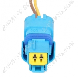 Разъем 2-pin 2 провода Ларгус 211PC022S6049 синий SICMA