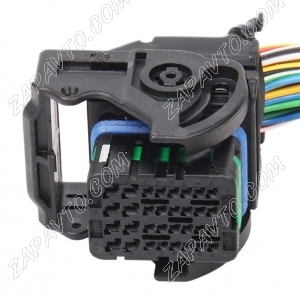Разъем 32-pin 27 проводов 64319-1211 MOLEX черный