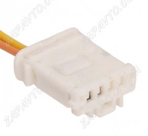 Разъем 4-pin 2 провода Веста Ларгус 98817-1040 для датчика педали тормоза белый MXN