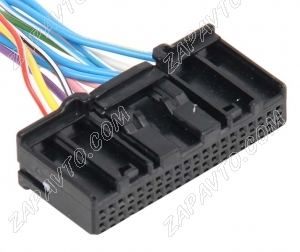 Разъем 40-pin 15 проводов Веста 1379671-1 черный TE Connectivity