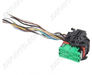 Разъем 48-pin 14 проводов для блока управления АМТ Веста, Х Рей, Гранта 64320-1315 зеленый MOLEX