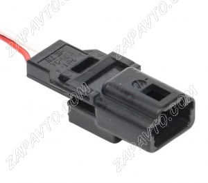 Разъем 4-pin 2 провода 1379674-1 черный TE Connectivity