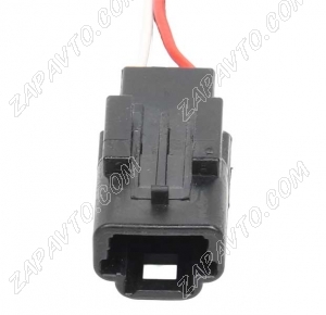 Разъем 4-pin 2 провода 1379674-1 черный TE Connectivity
