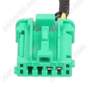Разъем 4 pin 2 провода Веста 98817-1045 для подогрева сидений зеленый MXN