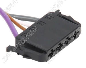 Разъем 4-pin 4 провода Ларгус, Газель Некст 1355044-1 для резистора отопителя TE Connectivity