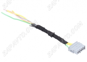 Разъем 5-pin 5 проводов Ларгус, Renault, Nissan для кнопки обогрева заднего стекла серый RKG