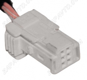 Разъем 6-pin 6 проводов Веста 98298-0002 для селектора АМТ белый MOLEX