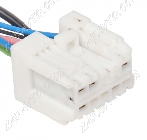 Разъем 8-pin 6 проводов 6098-6949 белый SUMITOMO