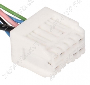 Разъем 8-pin 6 проводов 6098-6949 белый SUMITOMO